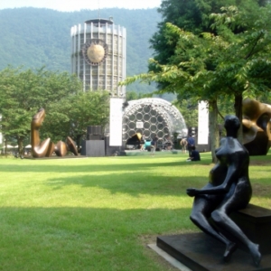 大阪gardenのサプライズプロポーズ 箱根彫刻の森美術館