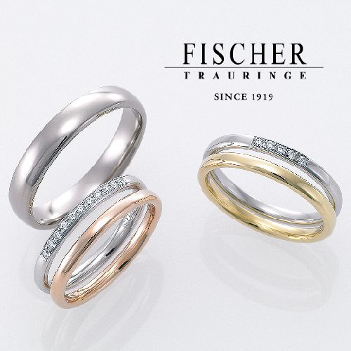 フィッシャー　鍛造　結婚指輪