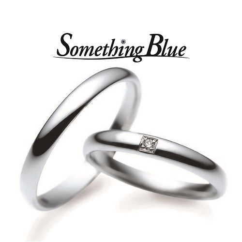 日本製の鍛造結婚指輪でおすすめのサムシングブルーでブルースター