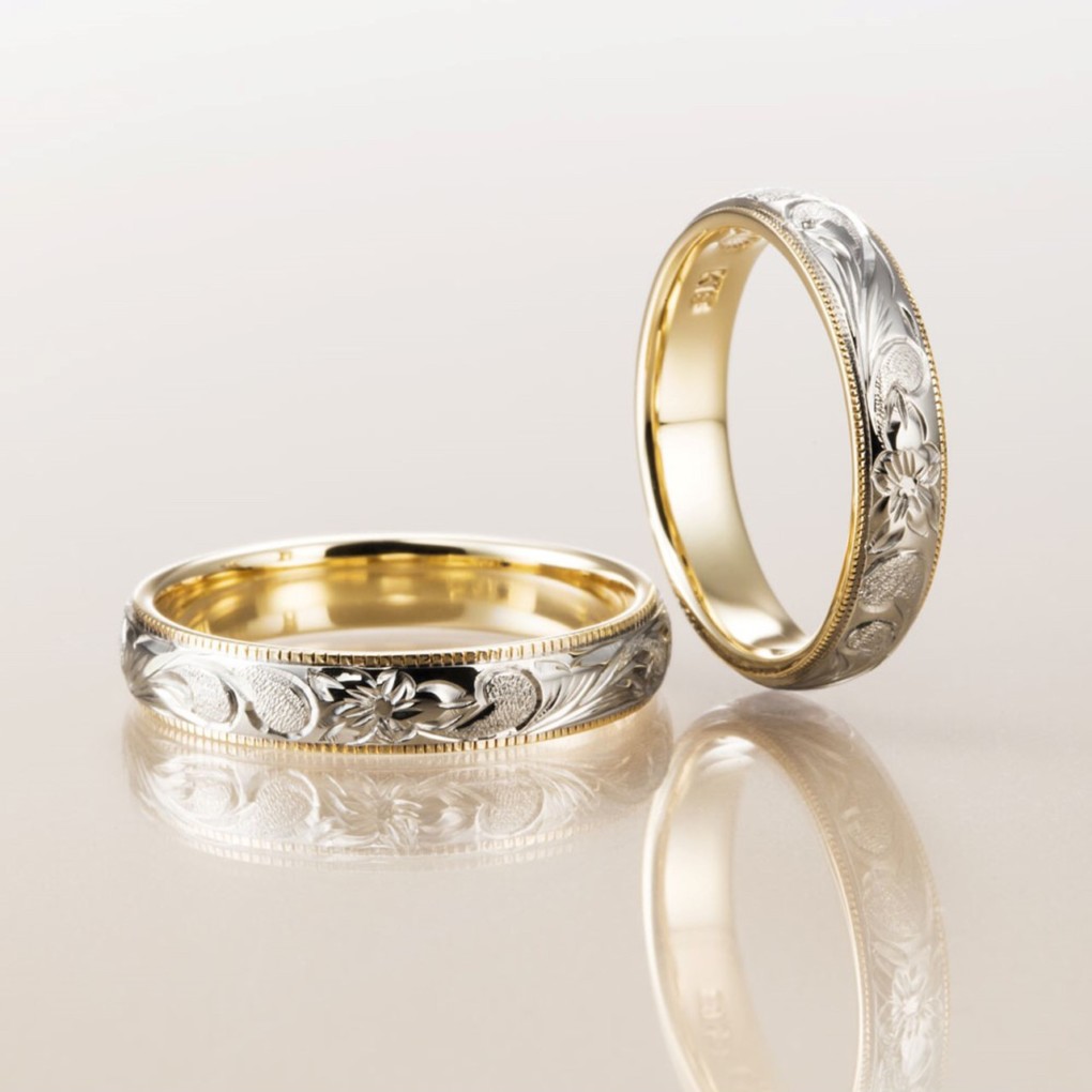マカナ　結婚指輪　L4YG-1