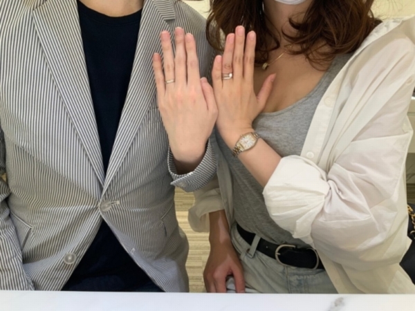 神戸市灘区 フィッシャーの結婚指輪