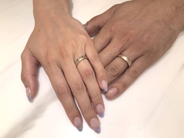 宝塚市　アラジンの結婚指輪