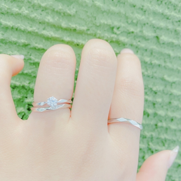 Promise Ring 星の約束　重ね付け