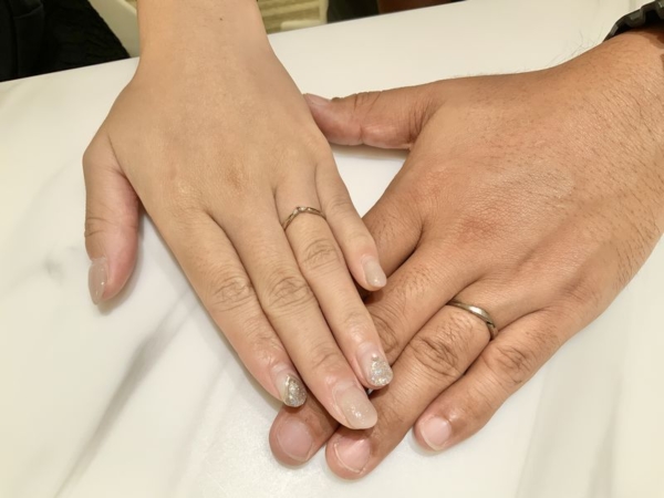 奈良県 香芝市　LAPAGEの結婚指輪