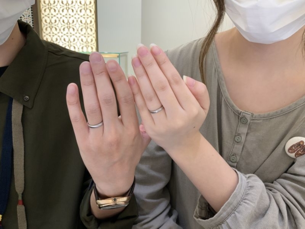 加古川市　フィッシャーの結婚指輪