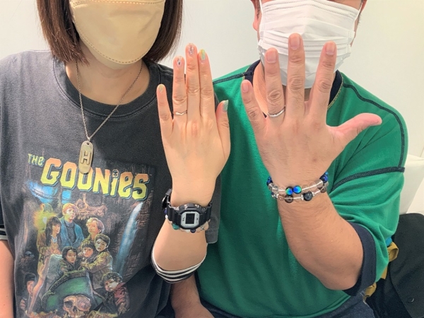 神戸市　et.luとLAPAGEの結婚指輪をご成約頂きました。