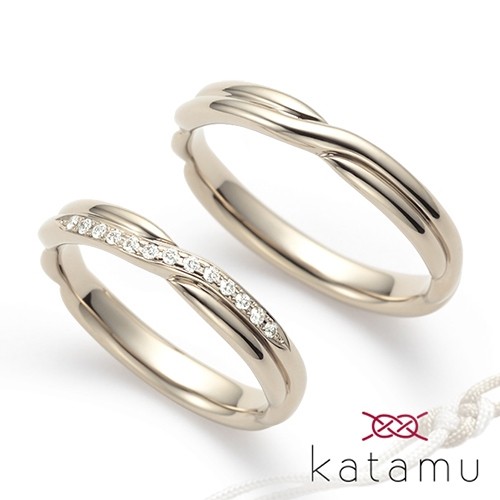 かたむの結婚指輪縁