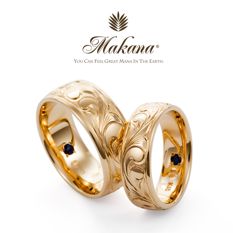 マカナの結婚指輪バレル6mm/8mm