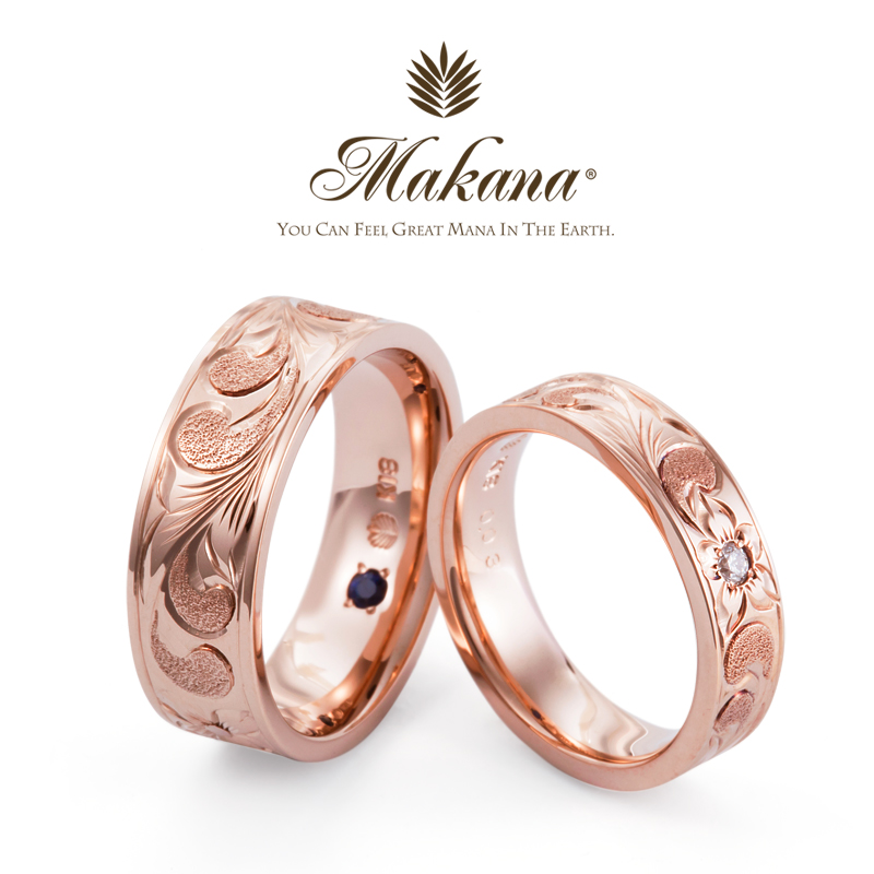 マカナの結婚指輪フラット5mm/7mm
