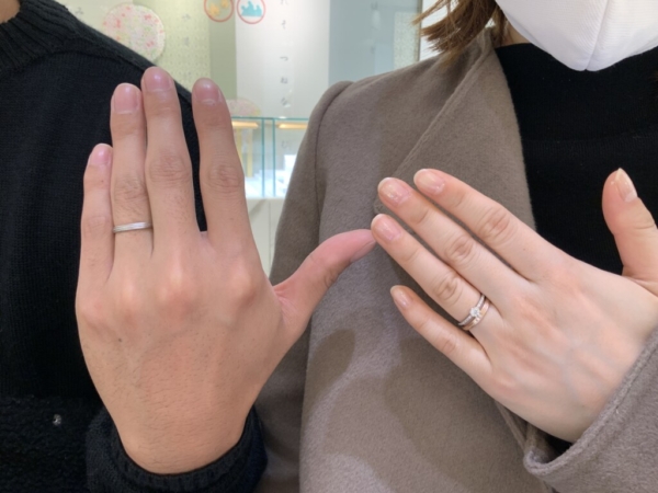 兵庫県加古川市 YUKAHOJOの結婚指輪、婚約指輪
