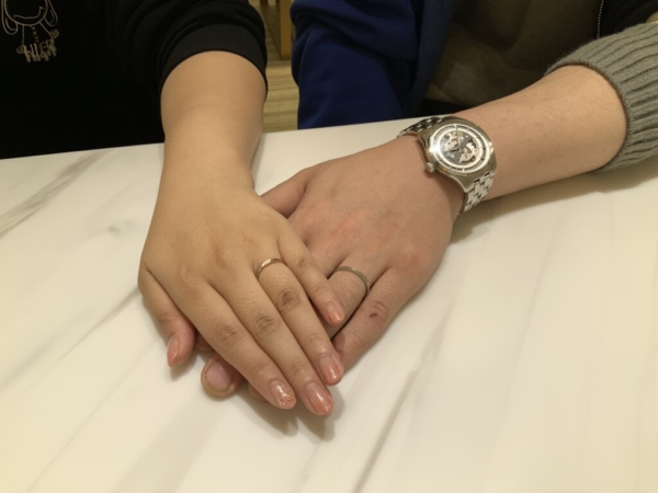 神戸市西区　奈良県　ラプンツェルの結婚指輪