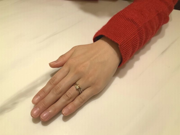 尼崎市　アムールアミュレットの結婚指輪をご成約頂きました