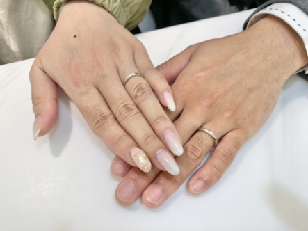 神戸市北区　Stel Giurareの結婚指輪をご成約頂きました。