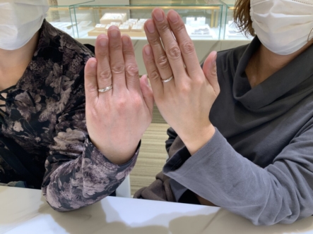 神戸市長田区　Ofertaの結婚指輪をご成約頂きました