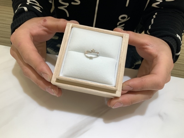 神戸市西区　LAPAGEの婚約指輪・結婚指輪をご成約頂きました。　