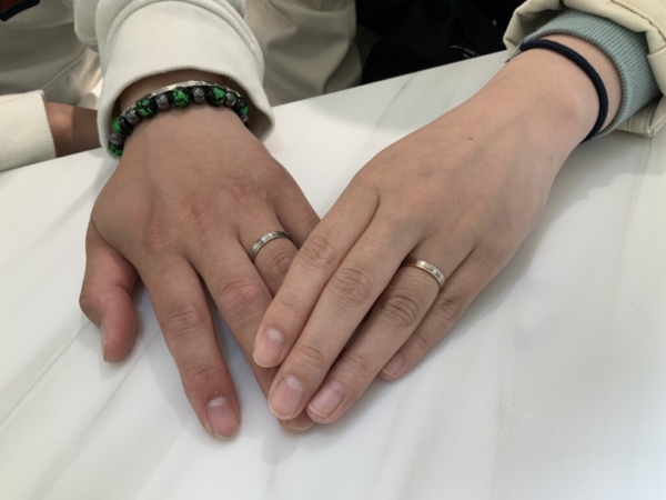神戸市須磨区　FISCHERの結婚指輪をご成約頂きました