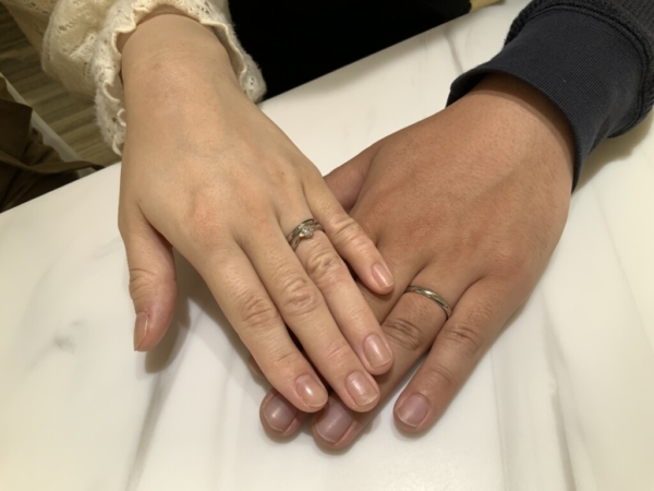 兵庫県西宮市　FISCHERの結婚指輪をご成約頂きました