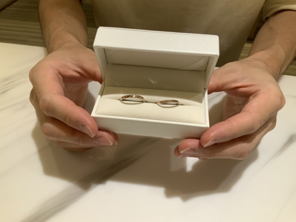 福井県小浜市　TO TWOの結婚指輪をご成約頂きました