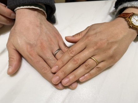 明石市　FISCHER の結婚指輪をご成約頂きました