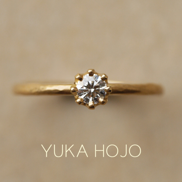 サプライズプロポーズ応援フェア｜婚約指輪のデザインをご自身で選びたい方④YUKA HOJO