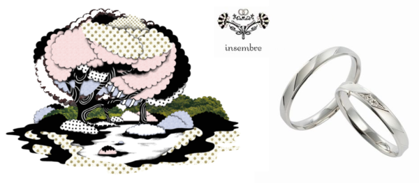 インセンブレ　結婚指輪　メイン画像