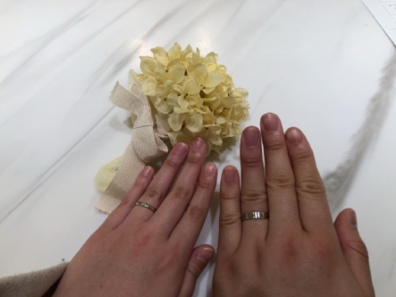 兵庫県加東市　FISCHERの結婚指輪をご成約頂きました