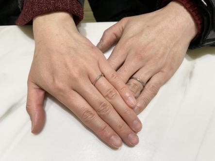 兵庫県高砂市　et.luの結婚指輪をご成約頂きました