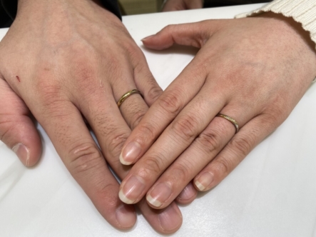 神戸市北区　RosettEの結婚指輪をご成約頂きました