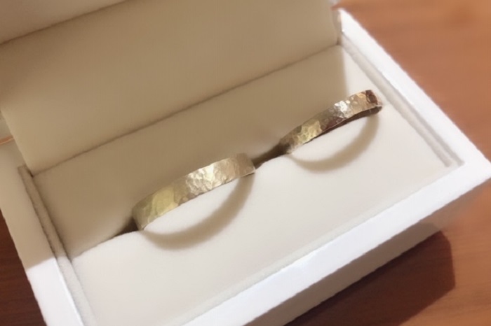 garden神戸三ノ宮　手作り結婚指輪