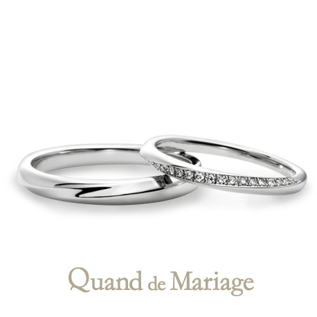 明石で人気の結婚指輪クアンドマリアージュオソレイユ