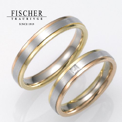 明石で人気の結婚指輪フィッシャー9650152WR/9750152WR