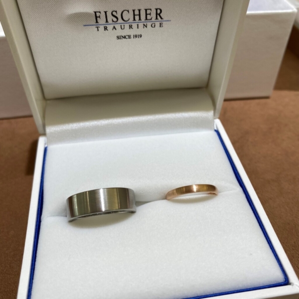 岡山県倉敷市　FISCHERの結婚指輪をご成約頂きました