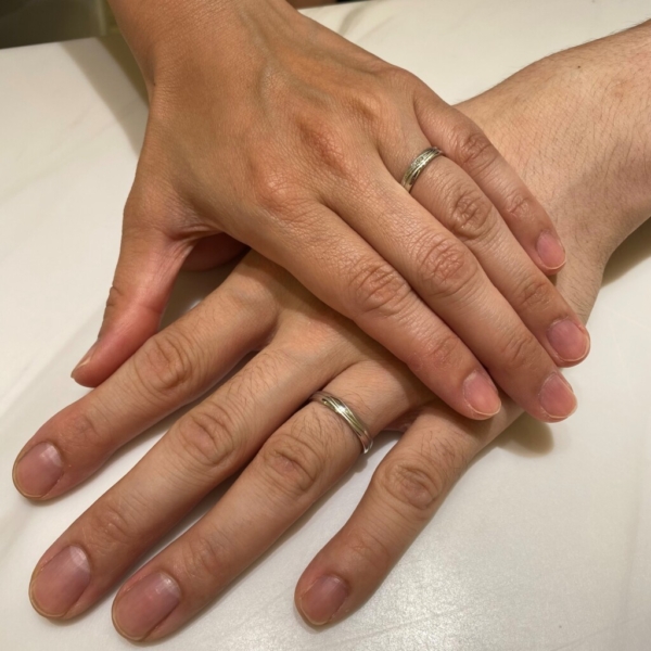 神戸市｜FISCHERの結婚指輪をご成約頂きました