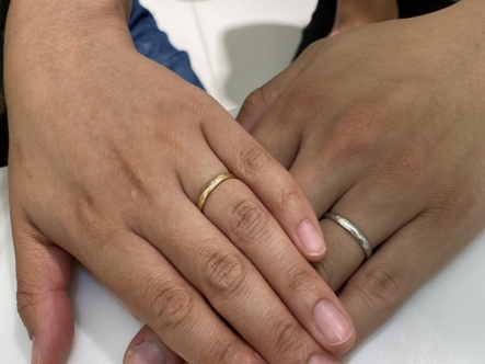兵庫県尼崎市　FISCHERの結婚指輪をご成約頂きました