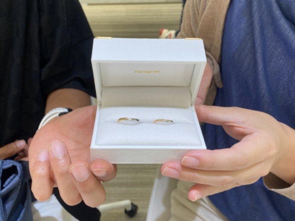 伊丹市　QuanddeMariageの結婚指輪をご成約頂きました