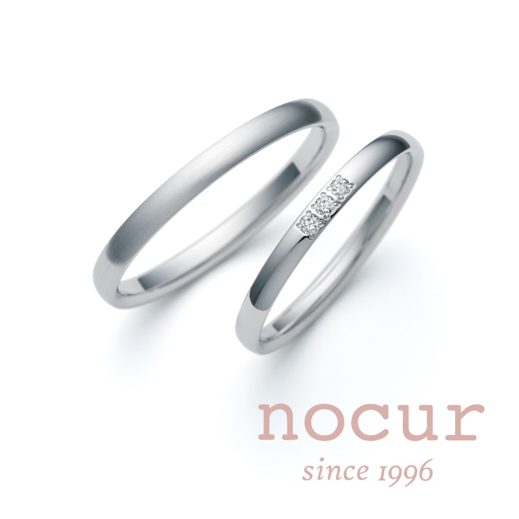 ノクルの結婚指輪CN646.647