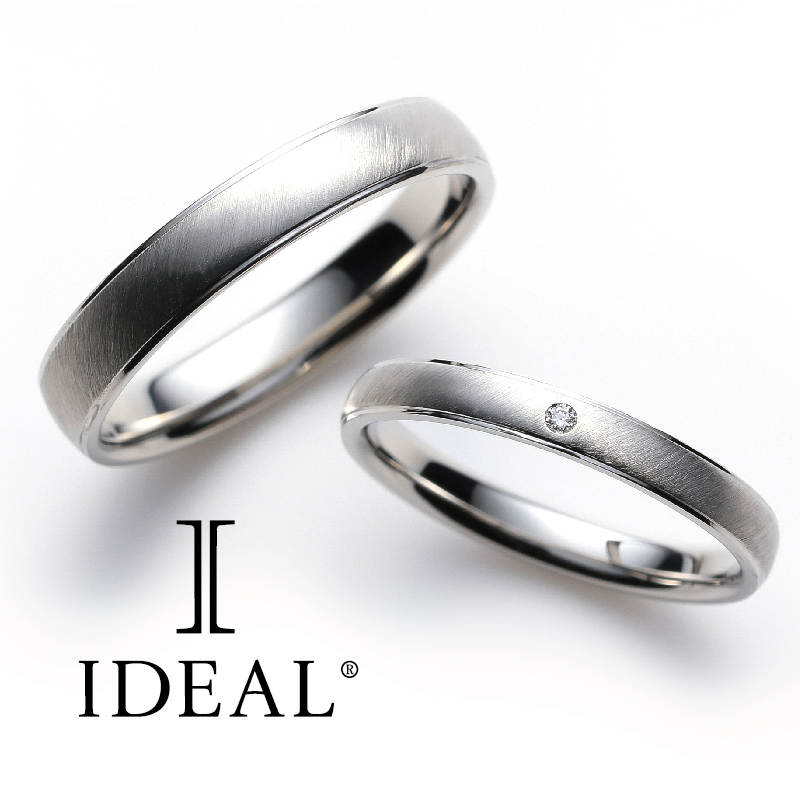 神戸・三ノ宮で探すウェーブ（S字）デザインの結婚指輪特集ストレートの結婚指輪