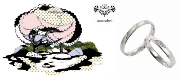 11万円から20万円で揃う結婚指輪インセンブレ
