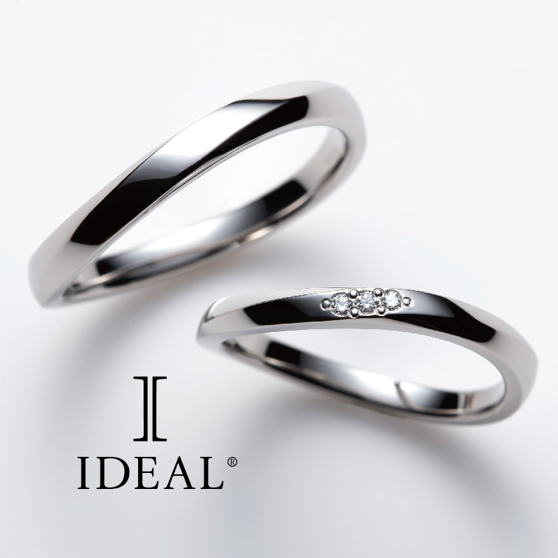 山口県で人気の鍛造製法結婚指輪特集のリアン