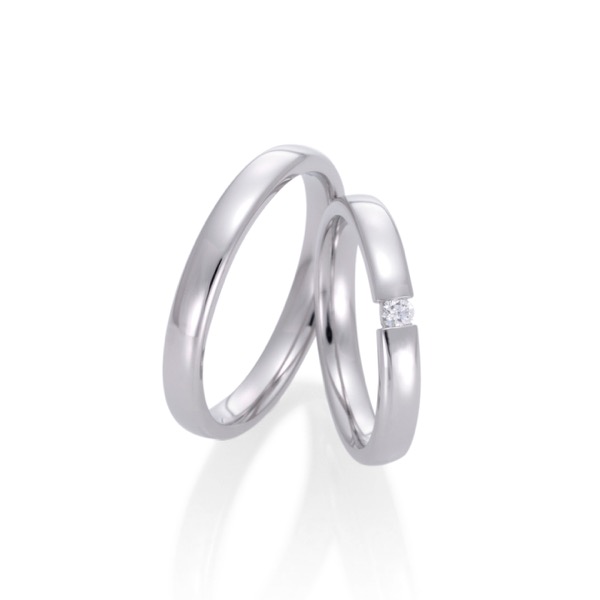 鍛造製法の結婚指輪フィッシャー１