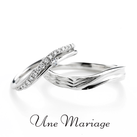 鋳造製法の結婚指輪アンマリアージュポンセ