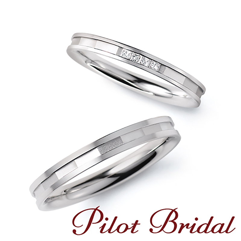 鍛造製法の結婚指輪パイロットブライダルドリーム