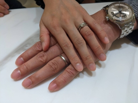 神戸市兵庫区　Pilot Bridalの結婚指輪をご成約頂きました。