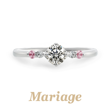 高品質の婚約指輪マリアージュエント１