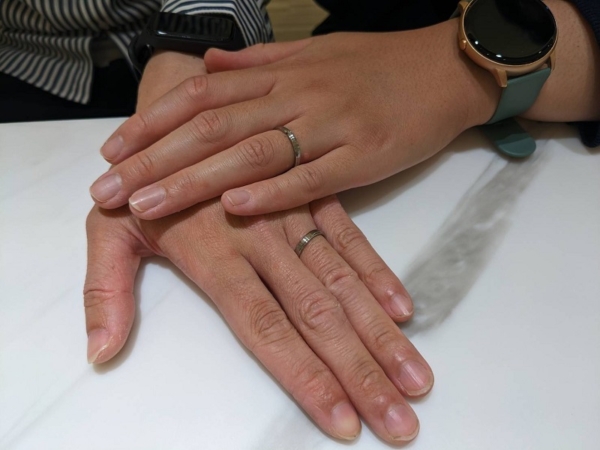 兵庫県加古川市「FISCHER」の結婚指輪をご成約いただきました。