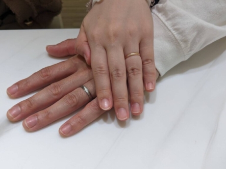 神戸市灘区からご来店「FISCHER」の結婚指輪をご成約頂きました
