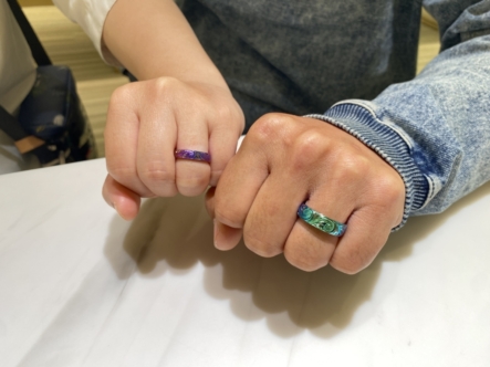 大阪府池田市よりご来店「Hawaiian Ti」の結婚指輪をご成約頂きました