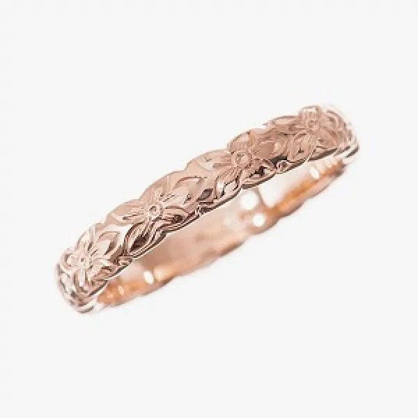 ハワイアンジュエリーの結婚指輪で人気のマキシシングルリング