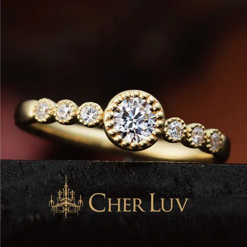 シェールラブの婚約指輪ブバルディア