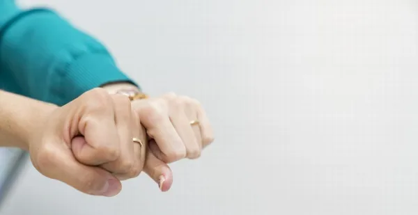 神戸デートに手作りペアリング